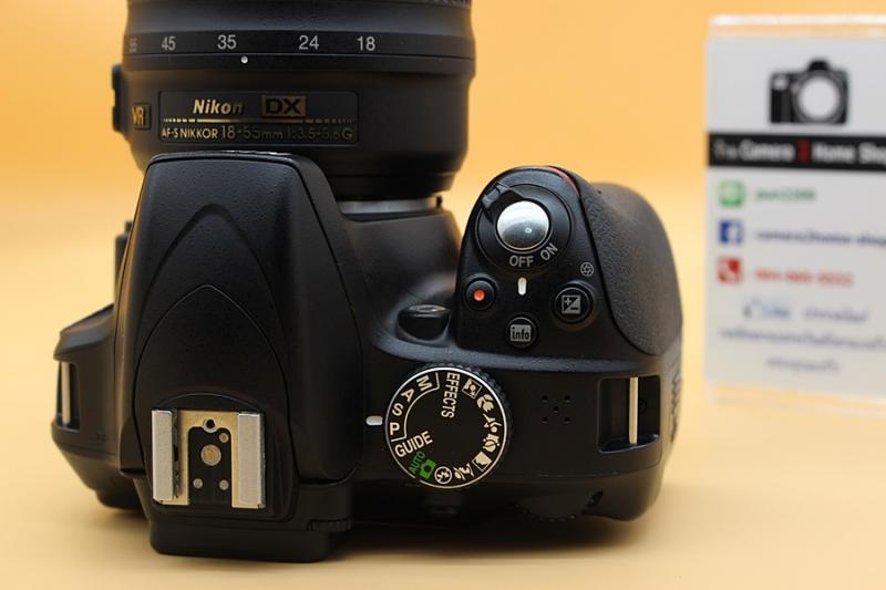 ขาย Nikon D3300 + Lens AF-S DX 18-55mm. VR สภาพสวย เมนูไทย ยางบวมนิดหน่อย ชัตเตอร์ 25,264 รูป อดีตประกันศูนย์ ใช้งานปกติทุกฟังก์ชั่น อุปกรณ์ครบพร้อมกระเป๋า